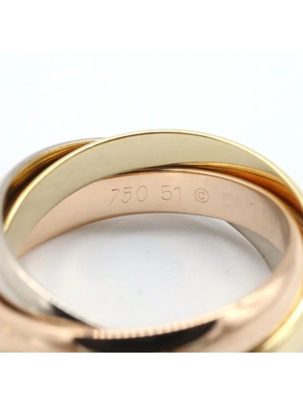 Cartier Ring Trinity 18K White Gold